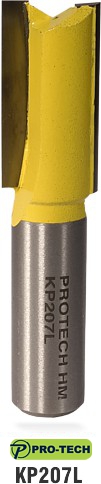 Two Flute Straight bit KP207L by Pro-Tech