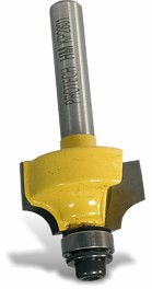 Beading router bit